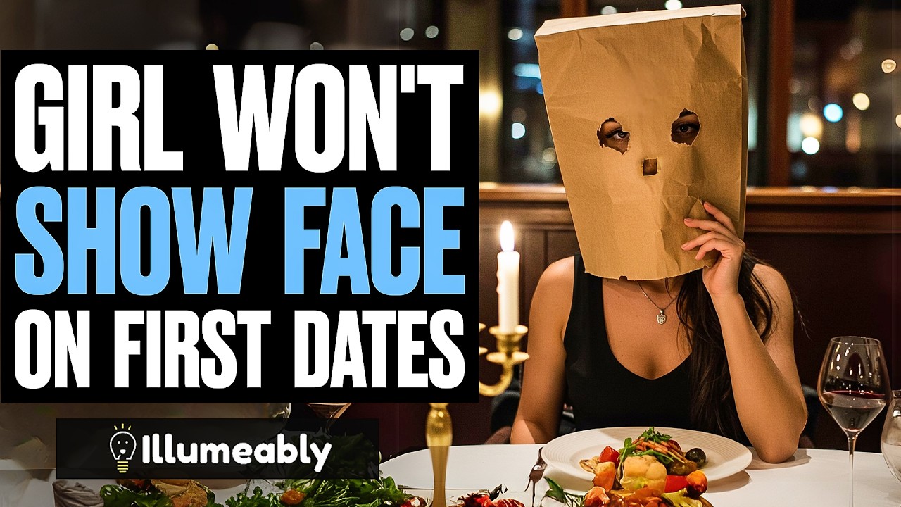 Girl WON'T SHOW FACE On First DATES | Illumeably