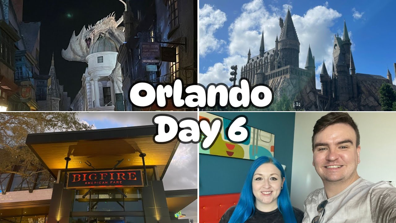 Orlando Day 6 | A Busy Day at Islands of Adventure & HHN 2024 | BigFire Left a Bad Taste!