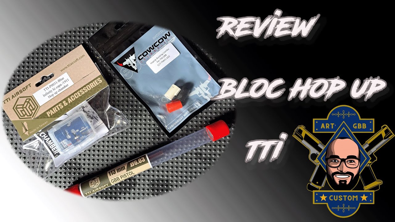 Review bloc hop up TTI Titanium Technologie Industry