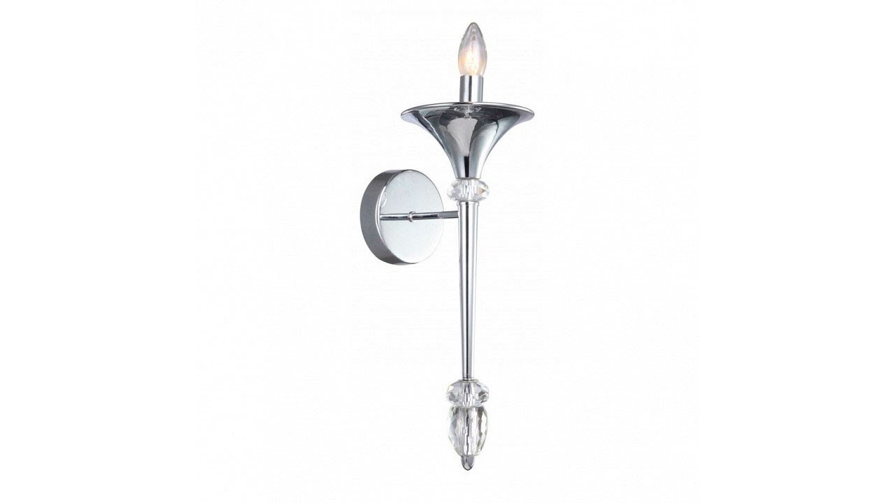 Светильник настенный бра Crystal lux MIRACLE AP1 CHROME 2491/401
