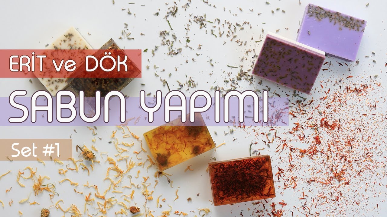 Erit ve D&ouml;k Sabun Yapımı Set #1 | Melt & Pour Soap Making Kit