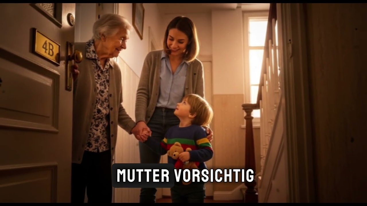 Sie hörte Schritte über sich – allein