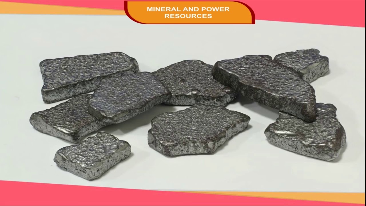 CBSE GRADE 08 SOCIAL SCIENCE CHAPTER 23 MINERAL & POWER RESOURCES