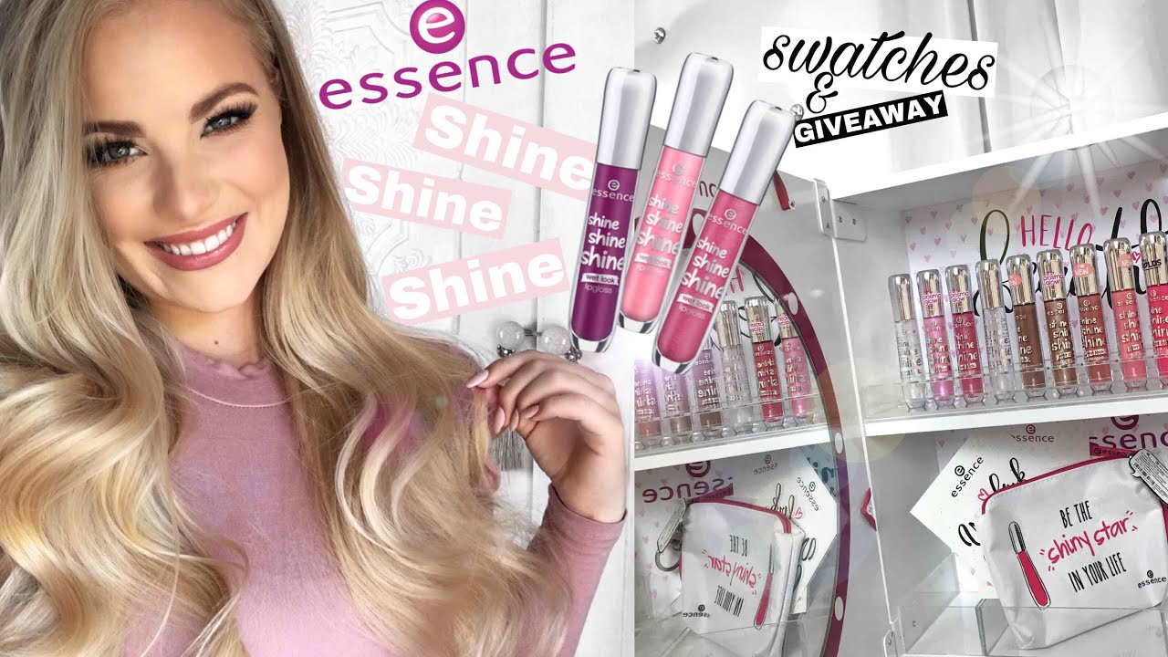 ESSENCE SHINE SHINE SHINE | Swatches + Giveaway | Jessica van Heerden