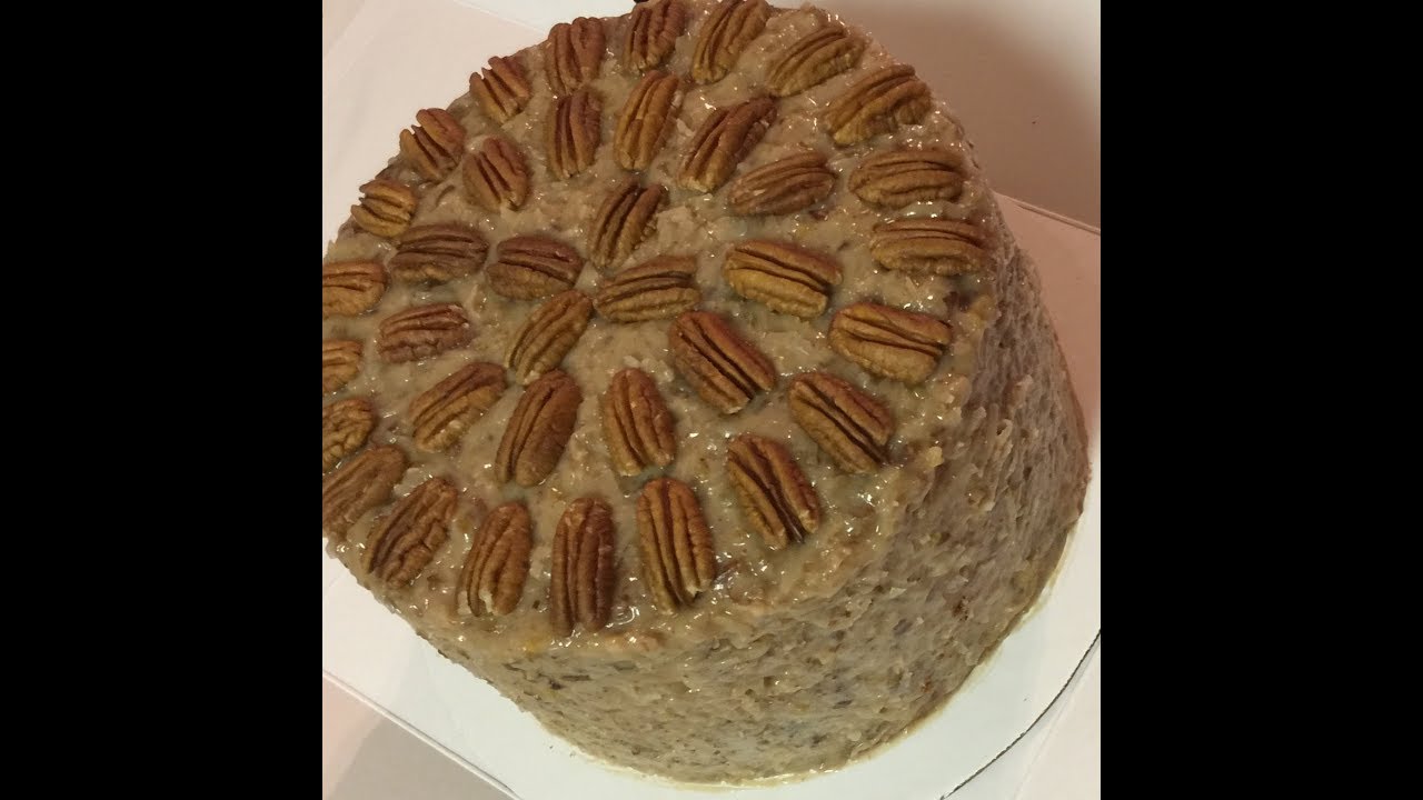 German Chocolate Cake Part II