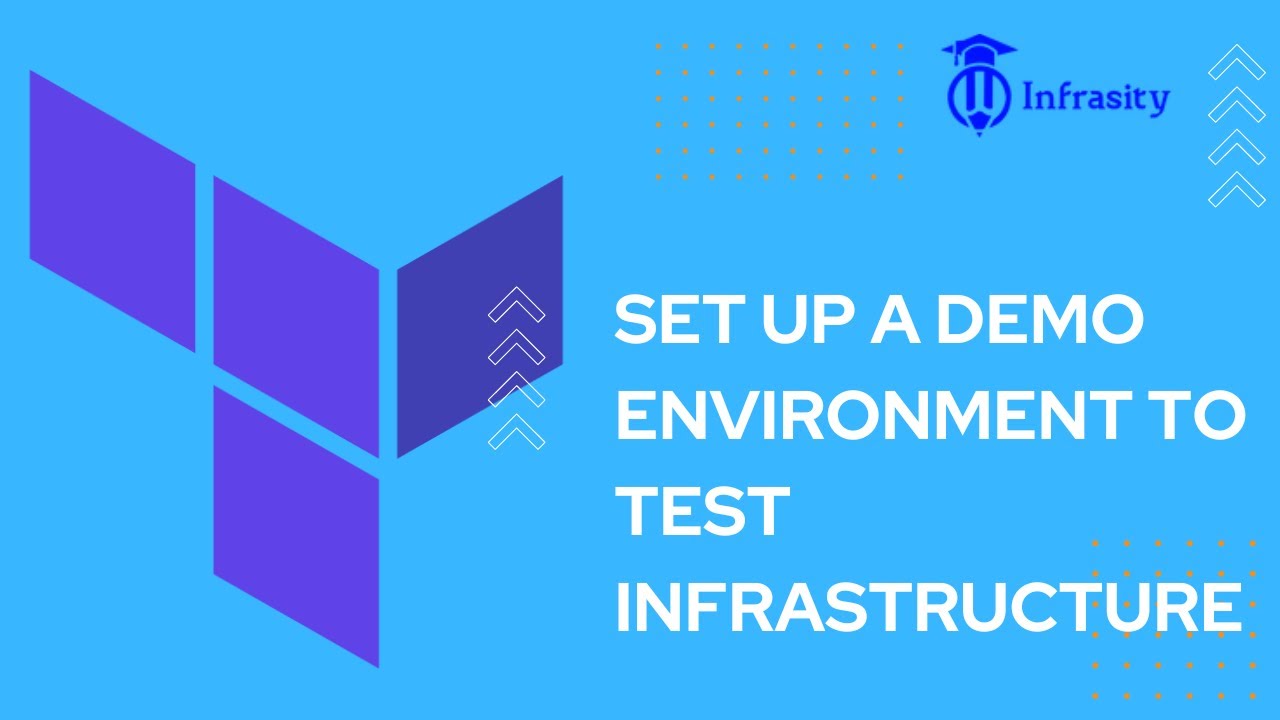 Настройте демонстрационную среду для тестирования инфраструктуры.