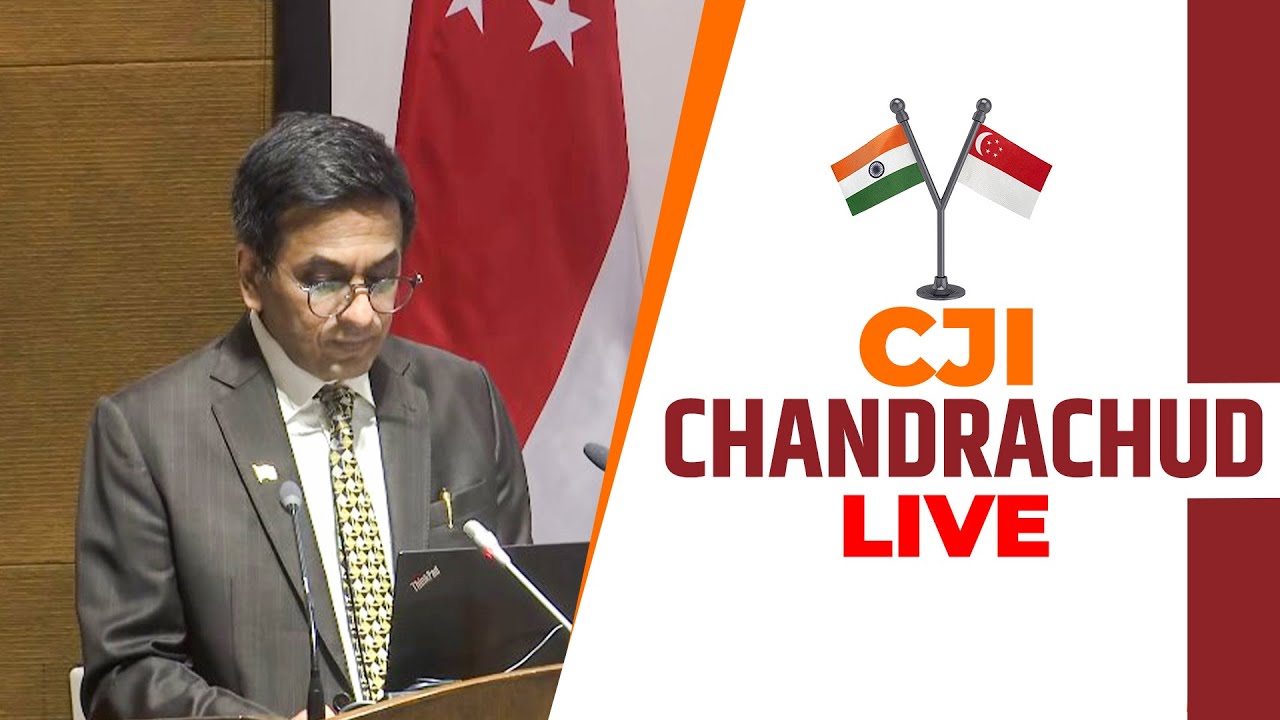 Live: Conference on Technology and Dialogue between the Supreme Court of India and Singapore