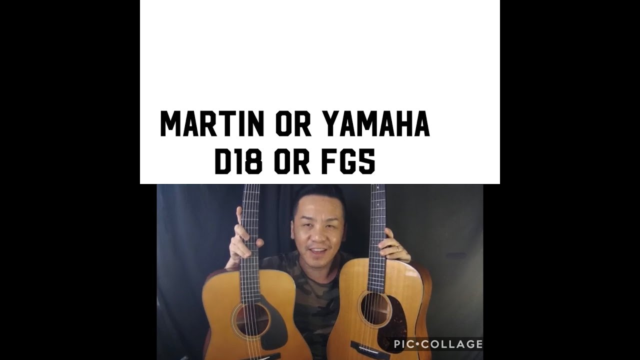 MARTIN VS YAMAHA -D18 OR FG5 RED LABEL- GUITAR REVIEW IN SINGAPORE