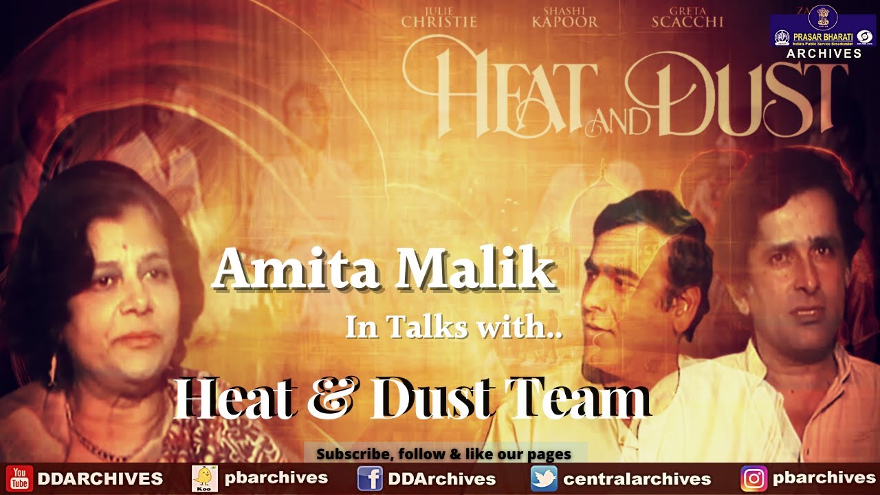 Amita Malik in Talks with Ivory Merchant Team | Cinema | Heat & Dust (1983)