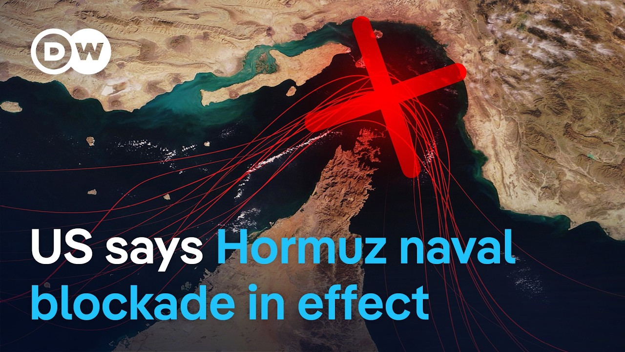 US military asserts control of Hormuz, choking Iran's trade artery | DW News