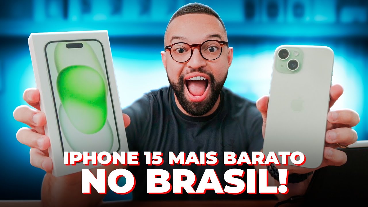 Corre! iPHONE 15 mais barato no BRASIL do que em Miami!