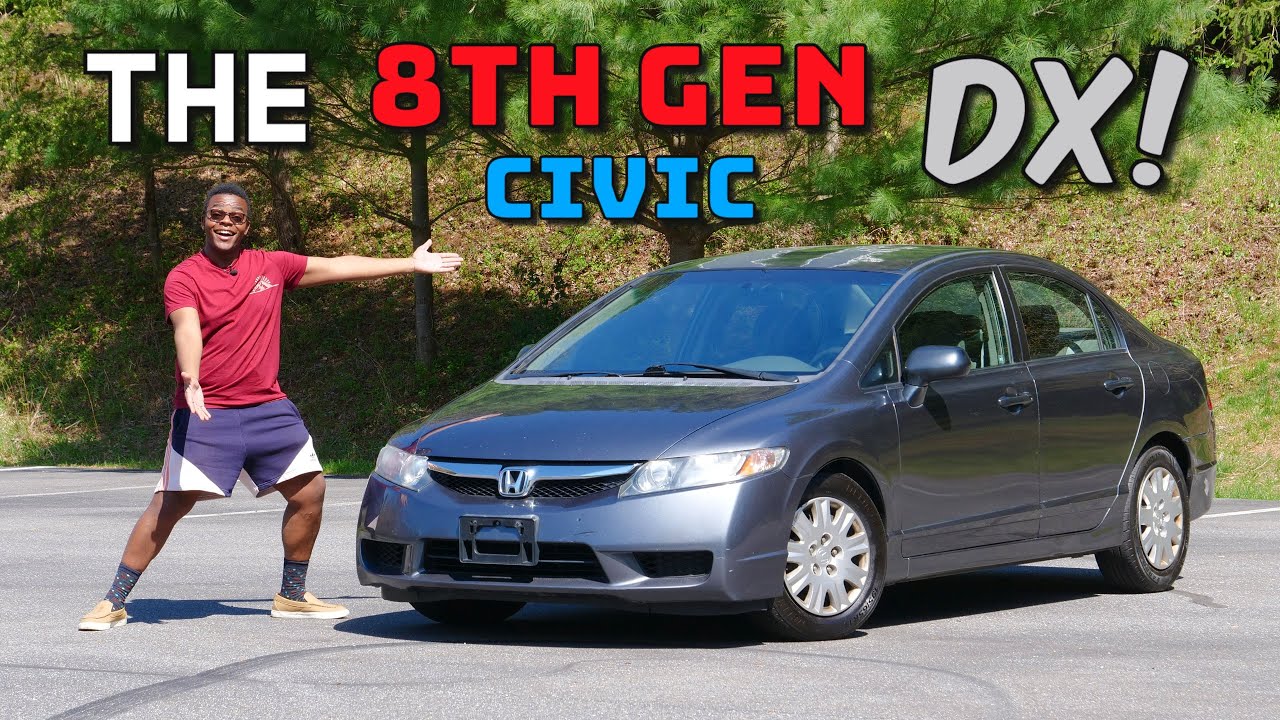 The 8th Gen Honda Civic DX is a Basic, No Frills Daily Driver!