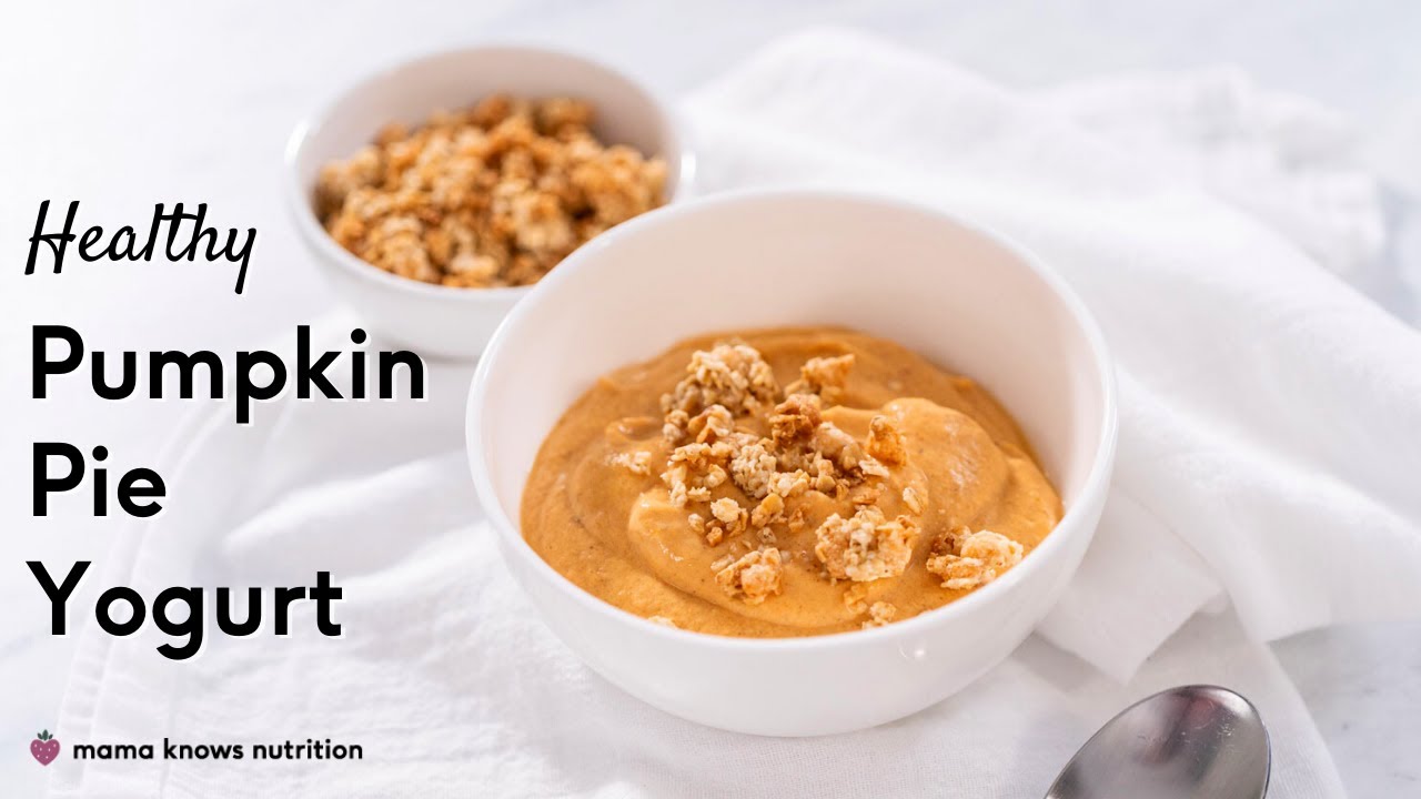 Healthy Pumpkin Pie Yogurt Recipe (so easy!)