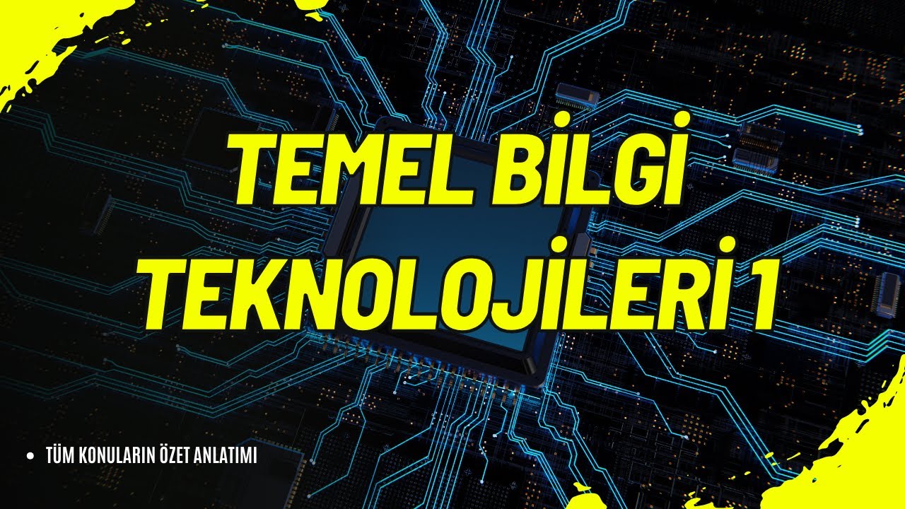 💻 Temel Bilgi Teknolojileri (BIL101U) | Dijital D&uuml;nyanın Temellerini Keşfedin! 🌐