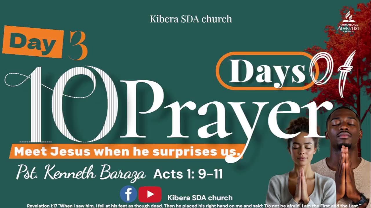 #3 -Unleashed By The Holy Spirit || 10 Days Of Prayer || By Pst. Kenneth Baraza