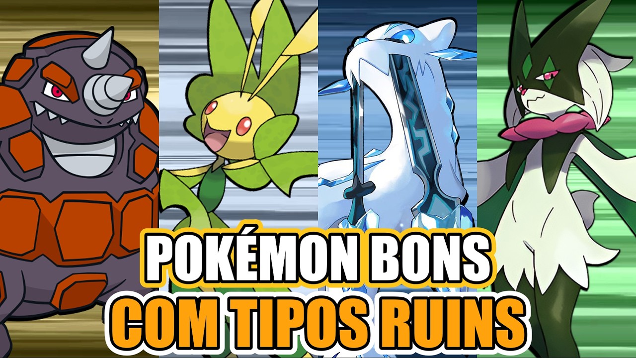Pokémon Muito BONS com Tipos HORRÍVEIS!