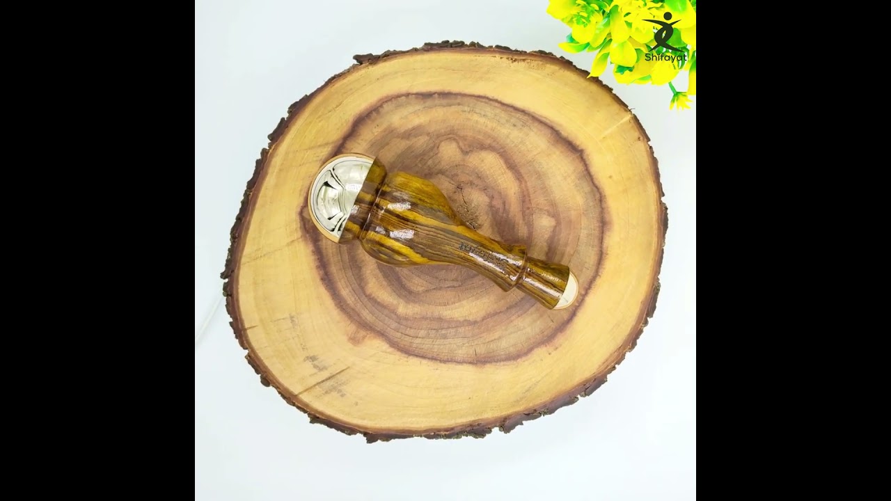 Oval Shape Dual-Dome Kansa Wand Manufacturer  