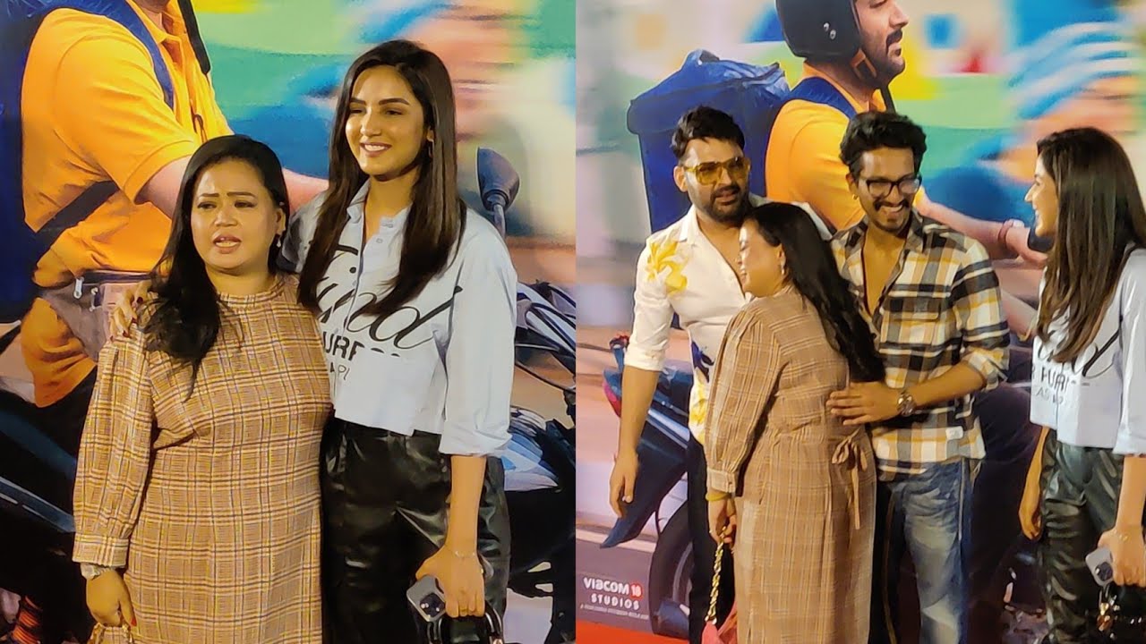 When Kapil Sharma Meet Jasmin Bhasin Haarsh Limbachiyaa Bharti Singh At Zwigato in Mumbai