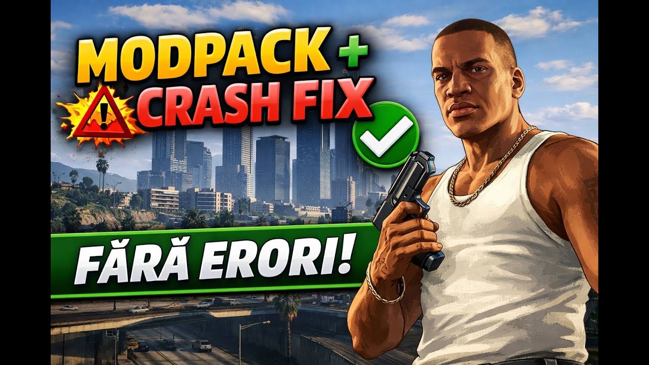 Cum să instalezi ORICE modpack în SAMP și să NU mai ai CRASH-uri 😱