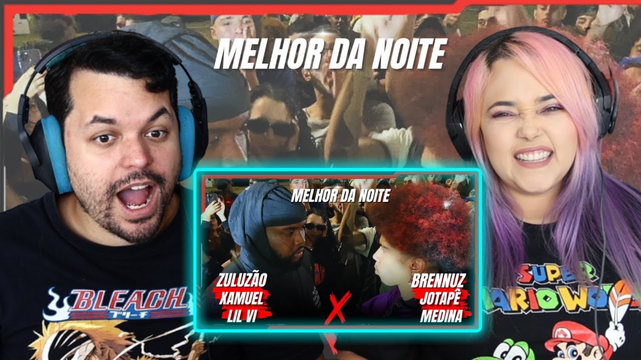 (PITBULL x REI DO DETROIT) ZULUZÃO, XAMUEL E LIL VI x BRENNUZ, JOTAPÊ E MEDINA  FINAL  BDL ‹ REACT ›