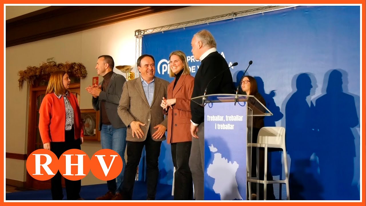 Juanfran Pérez Llorca visita Alzira amb motiu de la Junta Provincial del PP valencià