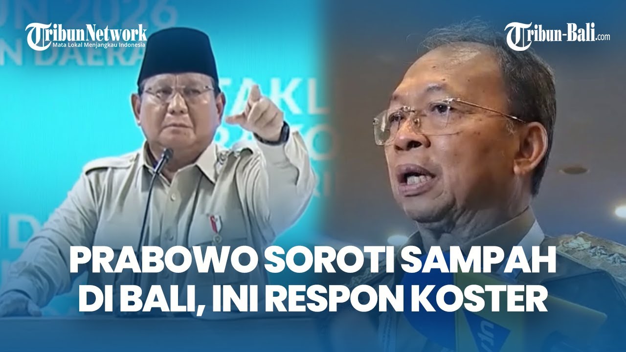 Prabowo Soroti Sampah di Pantai Bali, Koster Segera Bentuk Satgas Khusus
