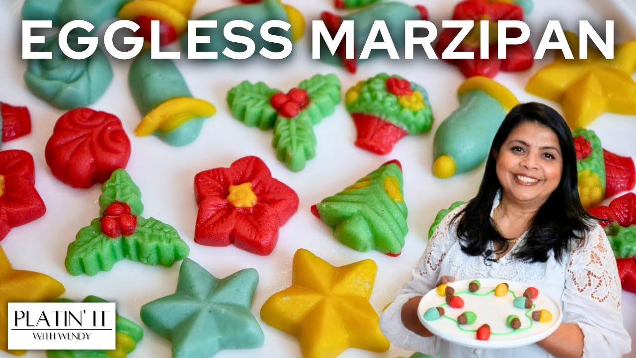 The BEST Eggless Marzipan | Easy Marzipan Recipe
