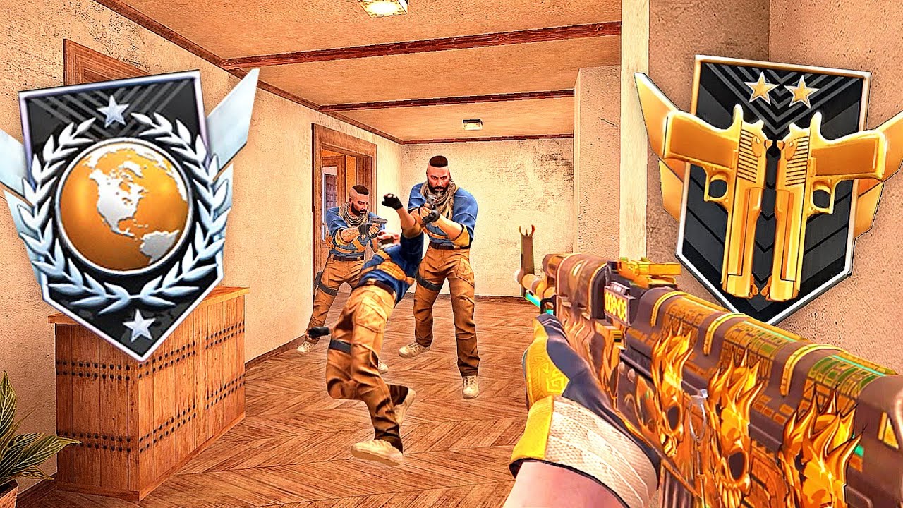CHAMEI um TIME de INSCRITOS para UPAR LEGEND e IMPRESSIONEI contra HACKER! STANDOFF 2 🇧🇷
