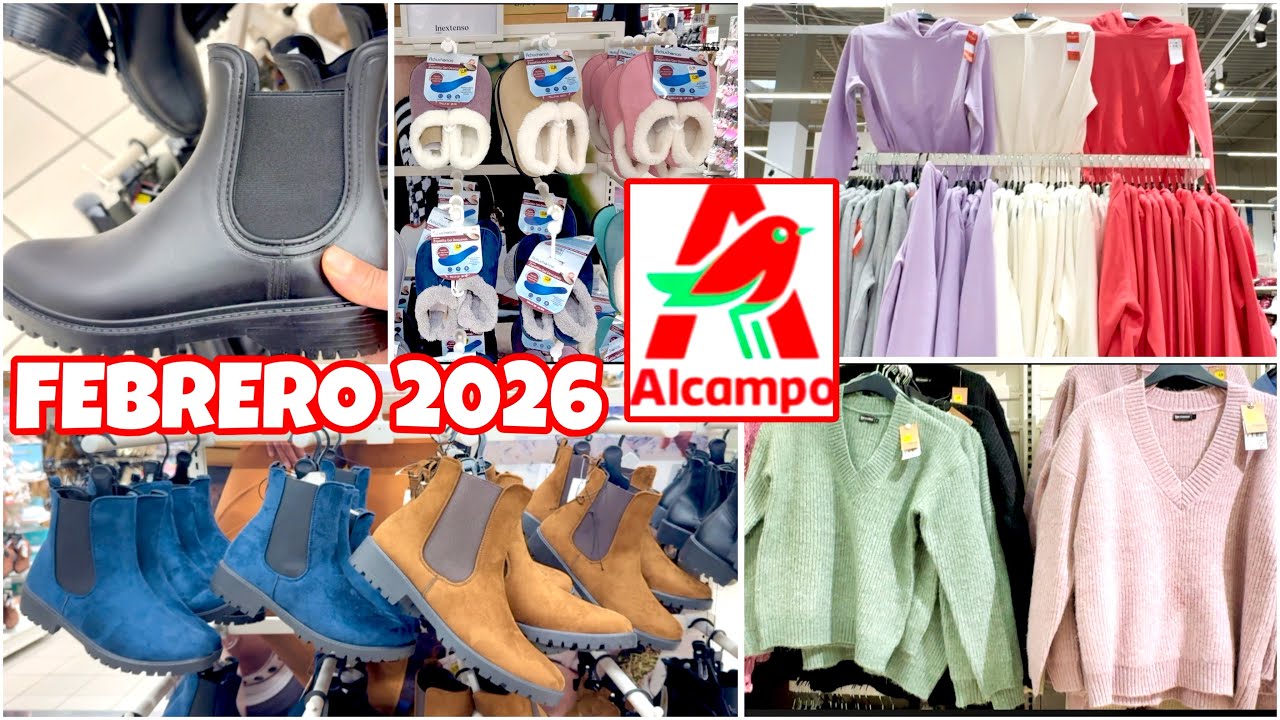 🔥Alcampo 2026 &Uacute;LTIMAS NOVEDADES CALZADO, PIJAMAS, ROPA