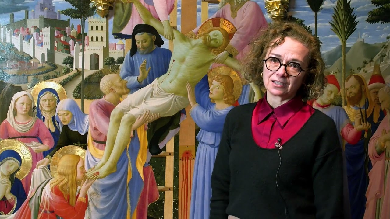 Deposizione Santa Trinita di Beato Angelico restaurata