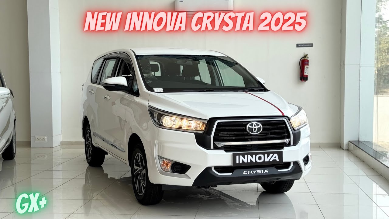 New Toyota Innova Crysta GX Plus Detailed Review | 2025 Innova Crysta gx+