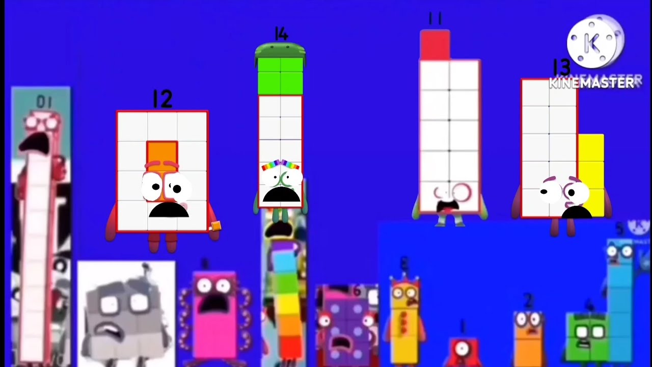 Pizza Tower Screaming It's but NumberBlocks  add Round 13