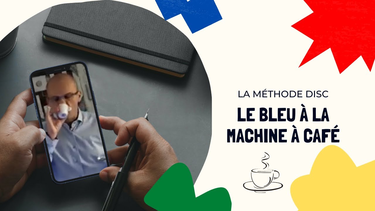 Le bleu à la machine à café #DISC
