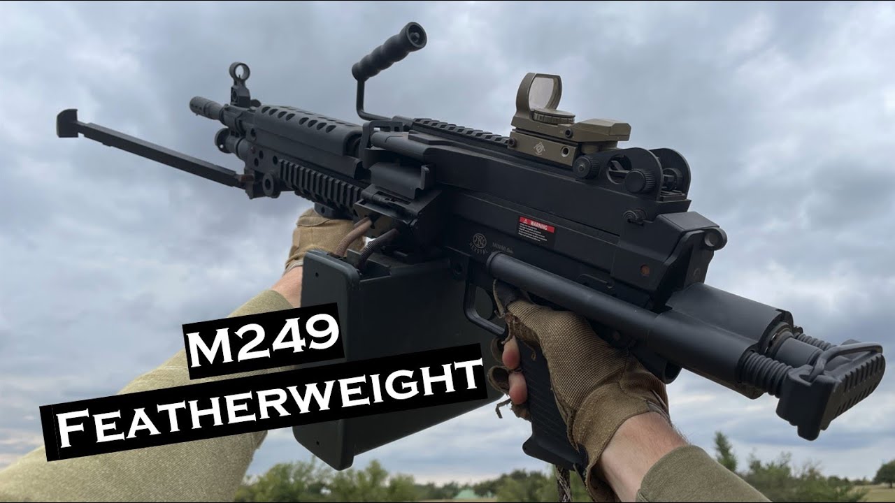 HPA M249 Featherweight LMG Gameplay - Operation Waking Dragon