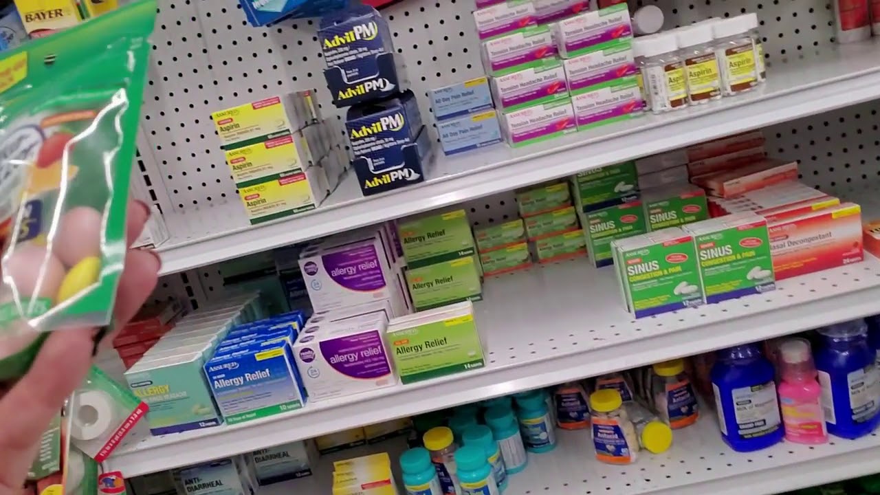 Dollar Tree OTC Shelf Organization 8-29-2019
