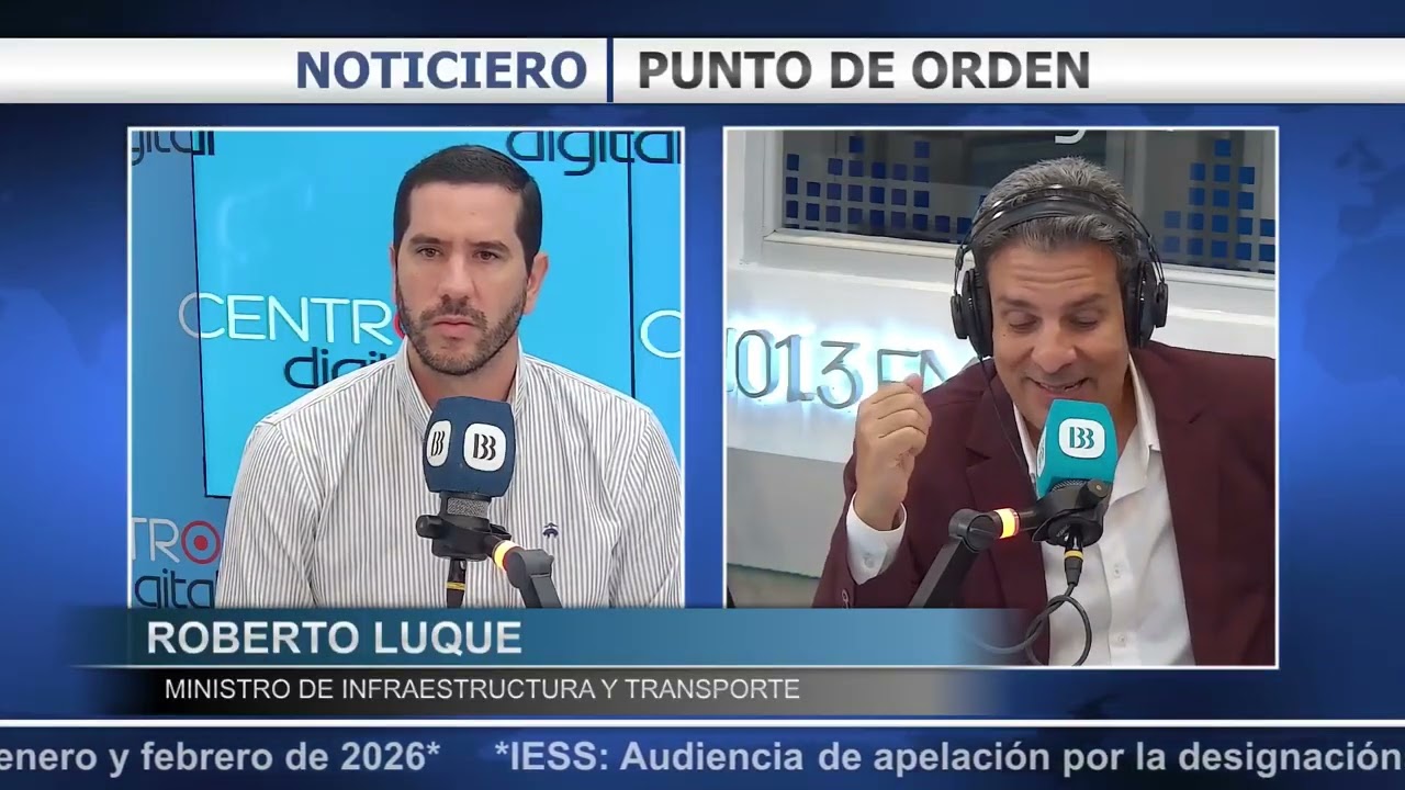 Vías, aeropuerto y quinto puente: | Roberto Luque detalla el plan de infraestructura