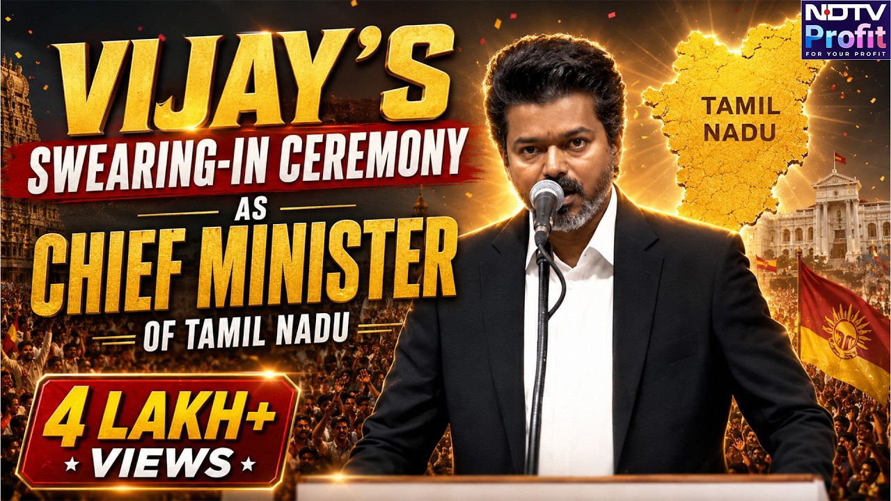 GOOSEBUMPS MOMENT: Thalapathy Vijay&rsquo;s Swearing-In Ceremony As Tamil Nadu CM Sends Crowd Into Frenzy