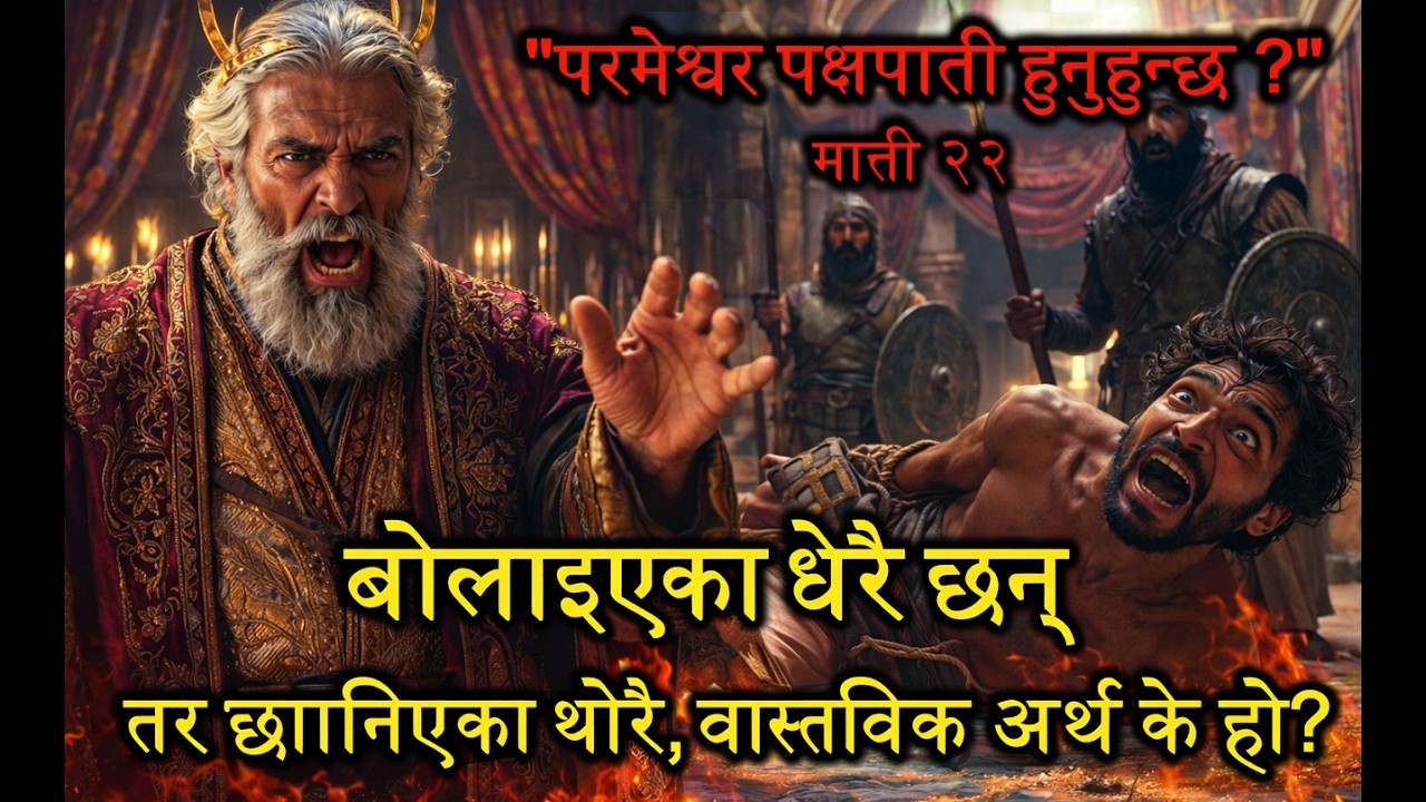 विवाहको भोज र चुनिएकाहरूको रहस्य | आखिर किन थोरै मात्र चुनिए? Deep Biblical Secrets in Nepali