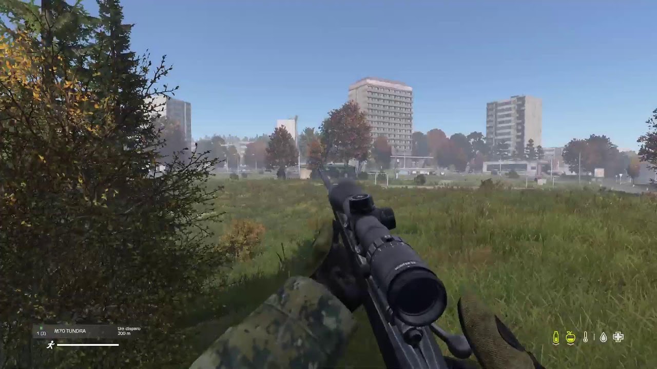 Dayz - treino de leve
