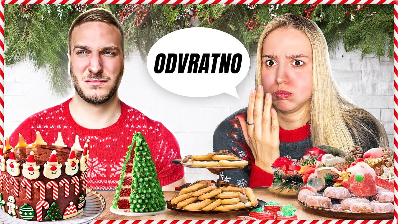 ISPROBAVAMO BOŽIĆNE SLATKI&Scaron;E *Vlogmas 12/31*