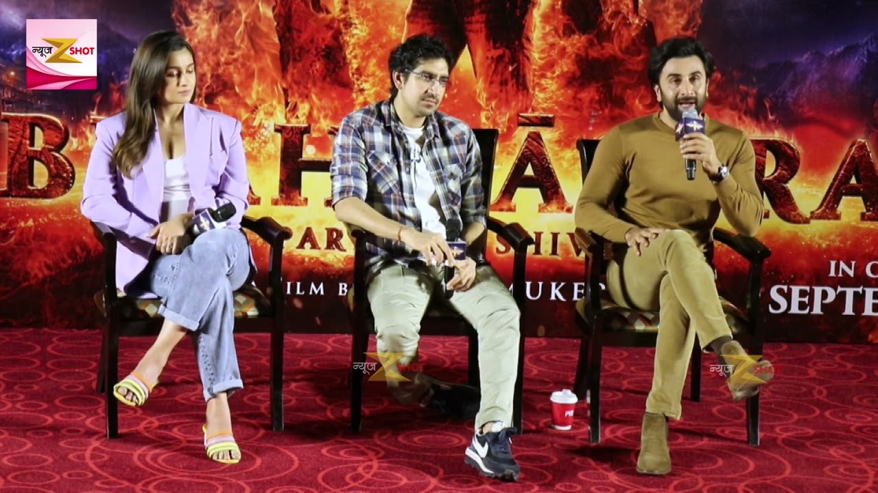 Brahmastra Movie Press Conference in New Delhi | Ranbir Kapoor, Alia Bhatt on
