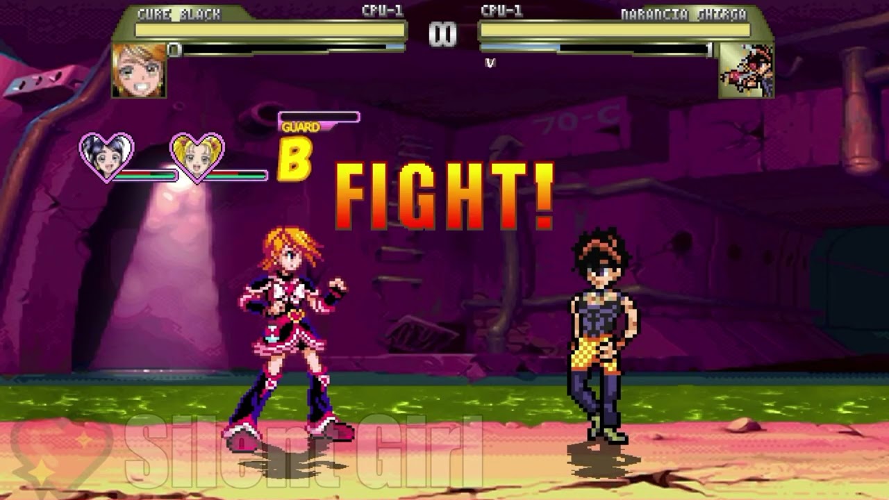 REQUESTED BY @SupremePrecureYT: Cure Black vs Narancia Ghirga - Mugen Battle