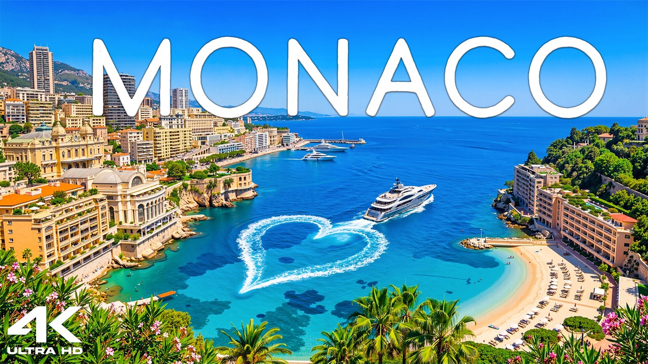 [4K] Monaco 🇲🇨 INSANE Luxury Riviera, Monte Carlo Harbor & Mediterranean Coast