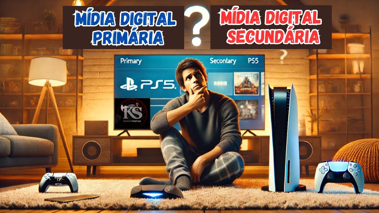 M&Iacute;DIA DIGITAL NO PS5: PRIM&Aacute;RIA OU SECUND&Aacute;RIA?