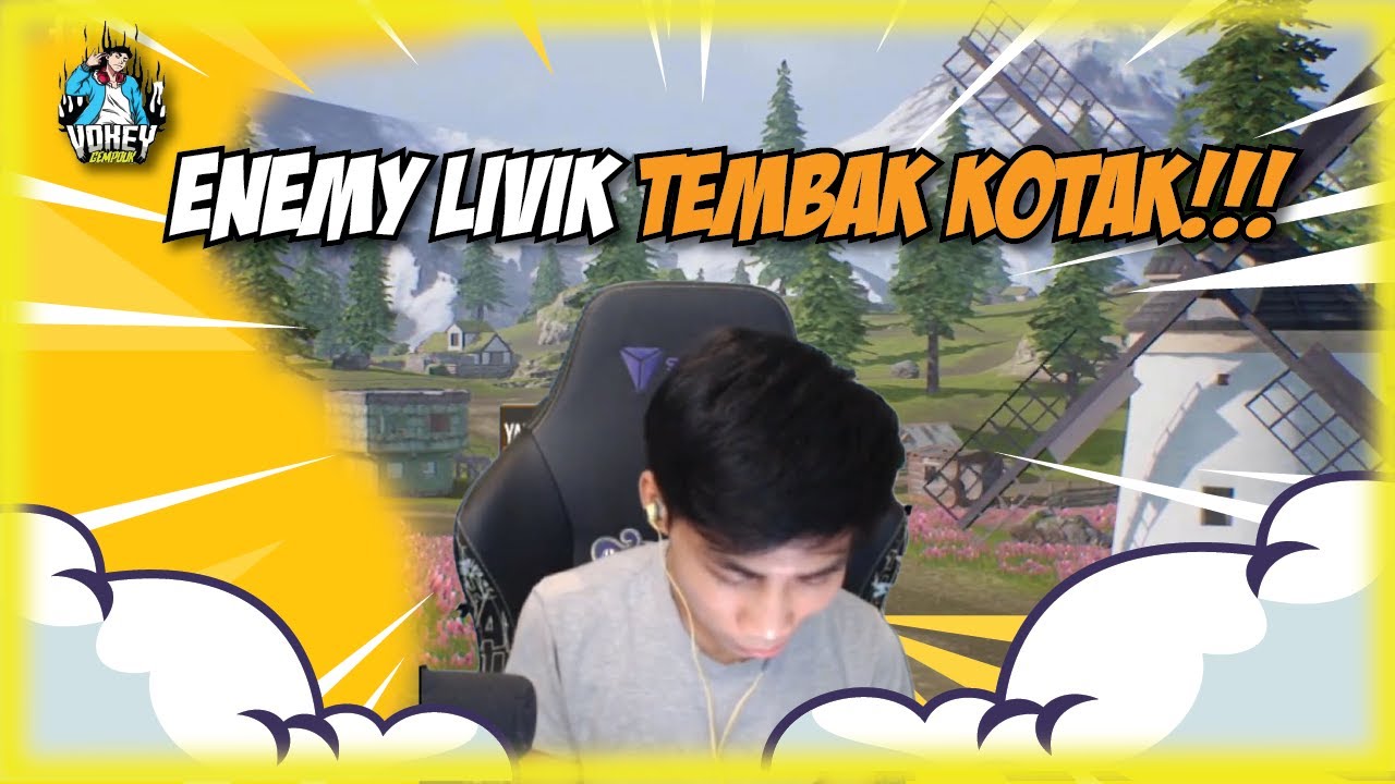 PERCUBAAN MERATAKAN ENEMY LIVIK I PUBGM
