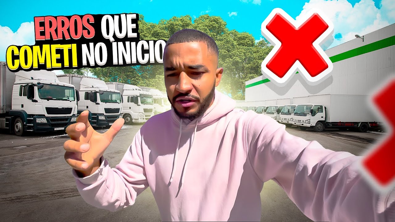 GRANDES ERROS QUE COMETI AO INICIAR NA PROFISSÃO DE MOTORISTA DE CAMINHÕES EM #portugal 