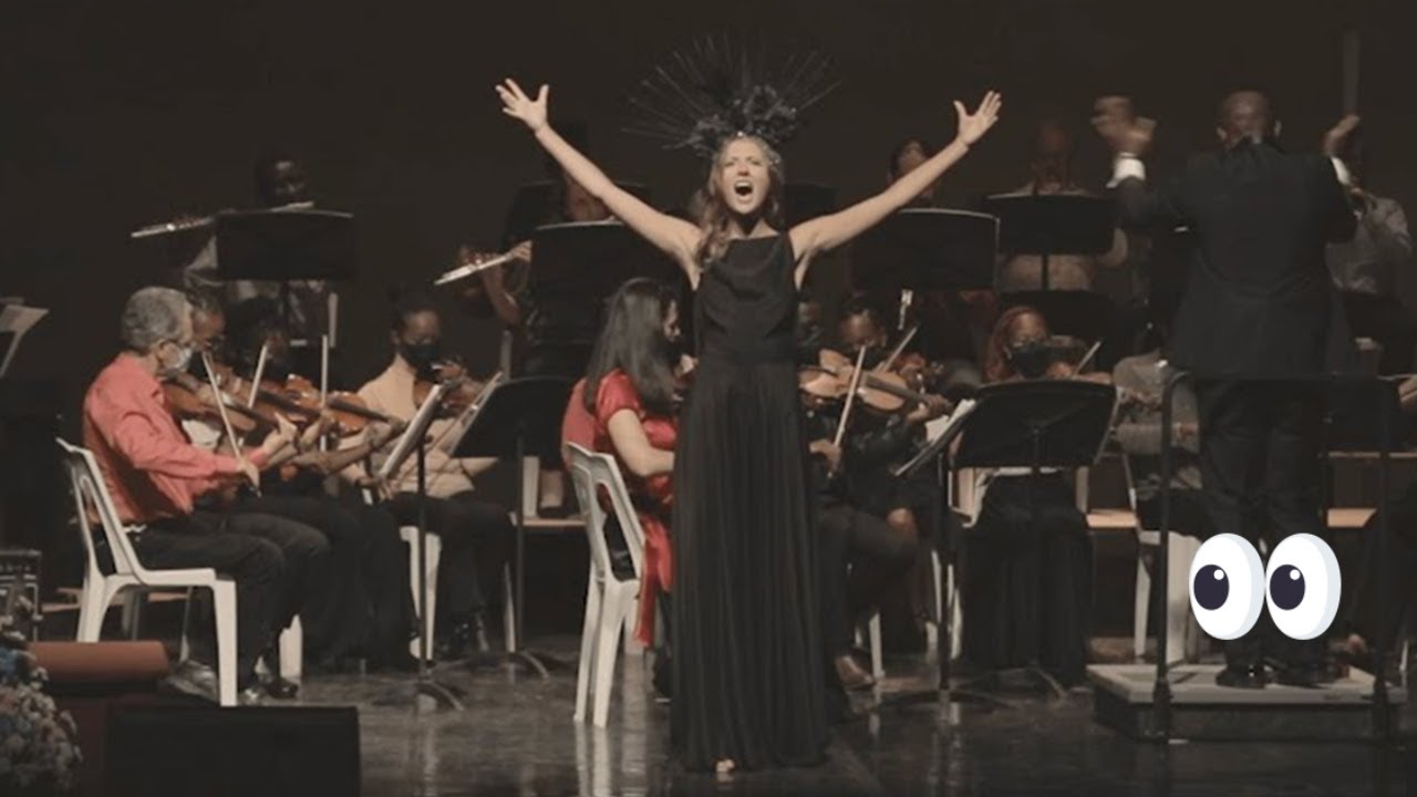 Kenyans have never heard anyone sing like this! 😮  The Nairobi Orchestra