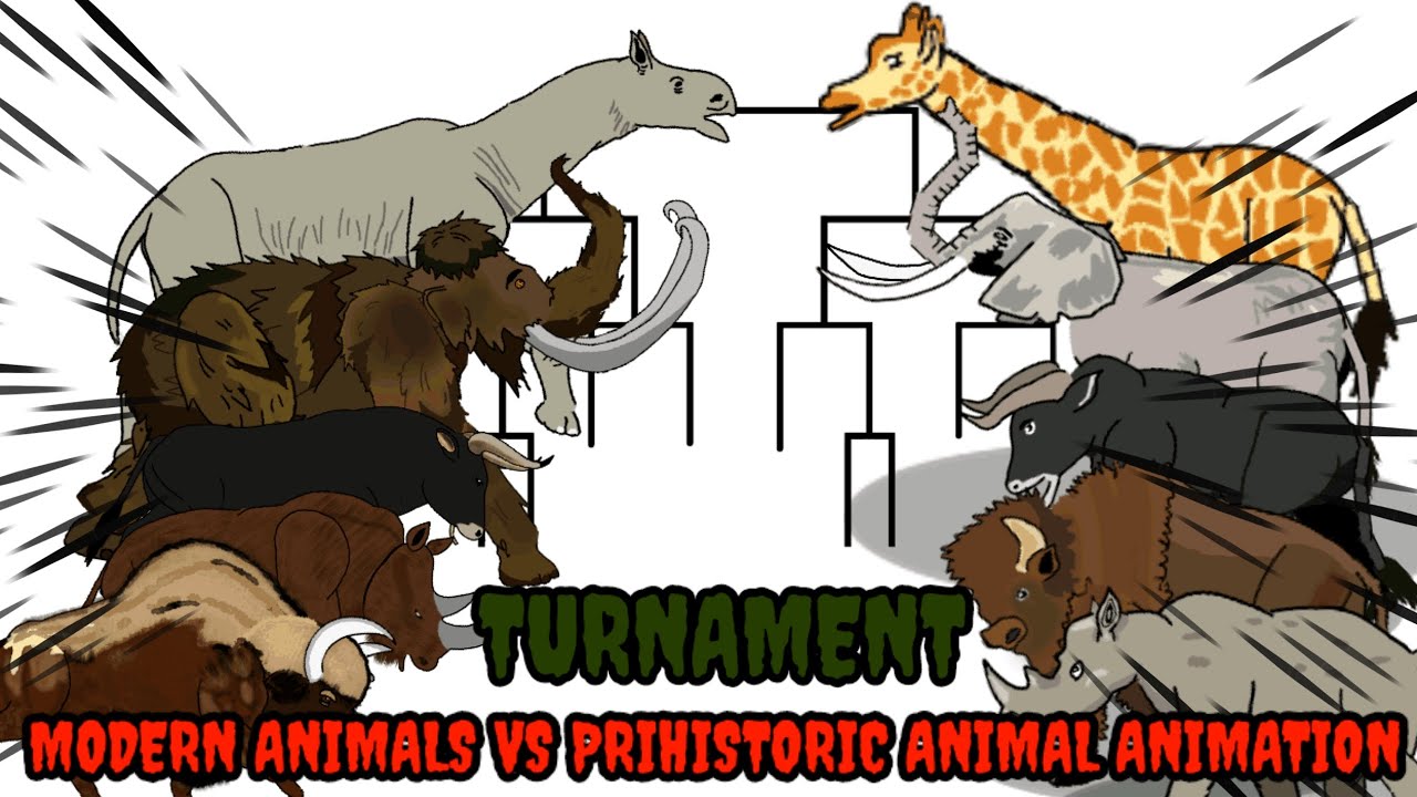 Prehistoric vs Modern Animals | Strength & Survival Comparison (2D Animation)