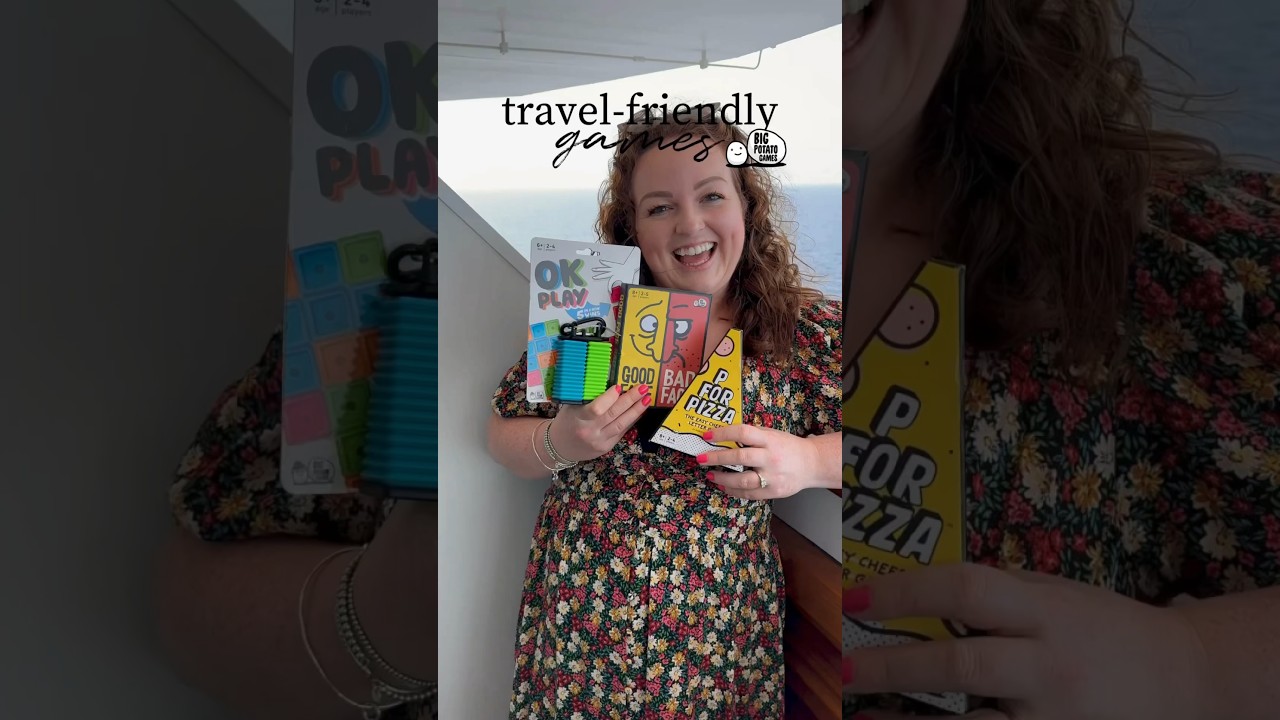 TRAVEL-FRIENDLY GAMES 🎲 ✈️ Big Potato Games, two-player & discount code! AD
