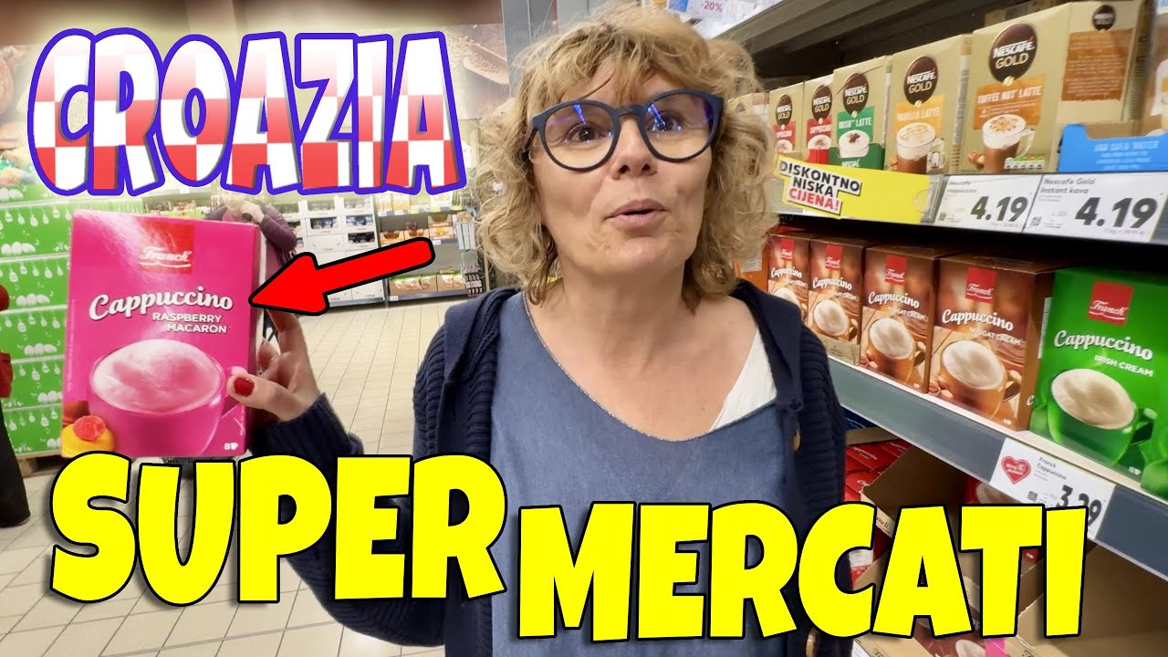 Cosa troviamo nei SUPERMERCATI in Croazia!? 🚐